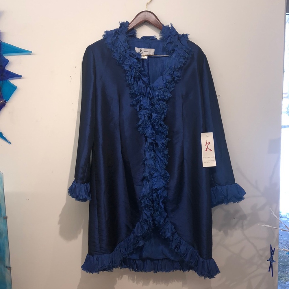 Purple Vietnamese Silk jacket